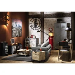 Maisons Du Monde Tables De Chevet Table De Chevet Bidon En Métal Noire L 40 Cm 12 Maisons Du Monde Tables De Chevet Table De Chevet Bidon En Métal Noire L 40 Cm -Tables De Chevet Soldes table de chevet bidon en metal noire l 40 cm 1000 12 24 146722 3