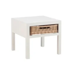 Meubles & Design Tables De Chevet Table De Chevet BohĂšme En Bois Avec Tiroir