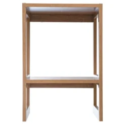 Five Simply Smart Tables De Chevet Table De Chevet Bois 2 Plateaux - 34.5x33.5x51cm -Tables De Chevet Soldes table de chevet bois 2 plateaux 34 5x33 5x51cm 2