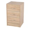 Wadiga Tables De Chevet Table De Chevet Bois 3 Tiroirs - 38x34x60cm 1 Wadiga Tables De Chevet Table De Chevet Bois 3 Tiroirs - 38x34x60cm -Tables De Chevet Soldes table de chevet bois 3 tiroirs 38x34x60cm