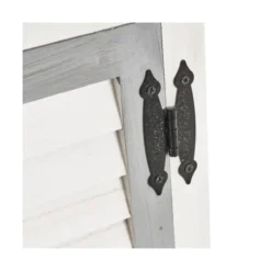 Wadiga Tables De Chevet Table De Chevet Bois Blanc Et Gris Cérusé - 40x29x74cm -Tables De Chevet Soldes table de chevet bois blanc et gris ceruse 40x29x74cm 3