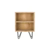 Dendro Tables De Chevet Table De Chevet Bois Massif Pied Métal 1 Dendro Tables De Chevet Table De Chevet Bois Massif Pied Métal -Tables De Chevet Soldes table de chevet bois massif pied metal