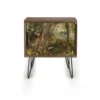RNT By Really Nice Things Tables De Chevet Table De Chevet De Pin Avec Pieds Métalliques Avec Imprimé Sabana. 1 RNT By Really Nice Things Tables De Chevet Table De Chevet De Pin Avec Pieds Métalliques Avec Imprimé Sabana. -Tables De Chevet Soldes table de chevet de pin avec pieds metalliques avec imprime sabana