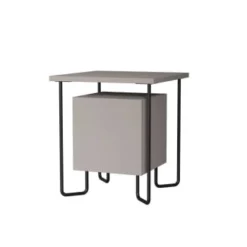 Toilinux Tables De Chevet Table De Chevet Design Marron -Tables De Chevet Soldes table de chevet design marron 10