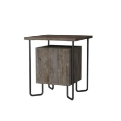 Toilinux Tables De Chevet Table De Chevet Design Marron