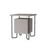 Toilinux Tables De Chevet Table De Chevet Design Marron 2 Toilinux Tables De Chevet Table De Chevet Design Marron -Tables De Chevet Soldes table de chevet design marron 6