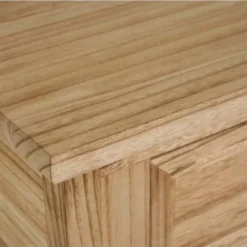 Wadiga Tables De Chevet Table De Chevet En Bois 1 Tiroir + 1 étagère -Tables De Chevet Soldes table de chevet en bois 1 tiroir 1 etagere 2