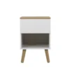 Tenzo Tables De Chevet Table De Chevet En Bois 1 Tiroir Blanc 1 Tenzo Tables De Chevet Table De Chevet En Bois 1 Tiroir Blanc -Tables De Chevet Soldes table de chevet en bois 1 tiroir blanc
