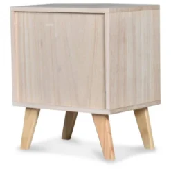 Wadiga Tables De Chevet Table De Chevet En Bois 2 Tiroirs H48cm -Tables De Chevet Soldes table de chevet en bois 2 tiroirs h48cm 2