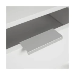 Wadiga Tables De Chevet Table De Chevet En Bois Blanc 1 Tiroir -Tables De Chevet Soldes table de chevet en bois blanc 1 tiroir 3