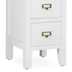 MOYCOR Tables De Chevet Table De Chevet En Bois Blanc L 30 Cm -Tables De Chevet Soldes table de chevet en bois blanc l 30 cm 2