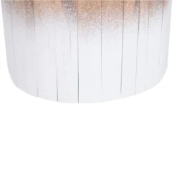 Beliani Tables De Chevet Table De Chevet En Bois Clair Et Blanc -Tables De Chevet Soldes table de chevet en bois clair et blanc 3