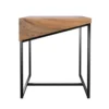 Rendez Vous Déco Tables De Chevet Table De Chevet En Bois D'acacia Et Métal -Tables De Chevet Soldes table de chevet en bois d acacia et metal