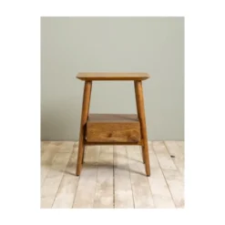 Wadiga Tables De Chevet Table De Chevet En Bois De Manguier 1 Tiroir - 60x32x45cm -Tables De Chevet Soldes table de chevet en bois de manguier 1 tiroir 60x32x45cm 3