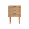 Bois Dessus Bois Dessous Tables De Chevet Table De Chevet En Bois De Mindy Et Cannage -Tables De Chevet Soldes table de chevet en bois de mindy et cannage