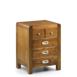 MOYCOR Tables De Chevet Table De Chevet En Bois Marron L 45 Cm