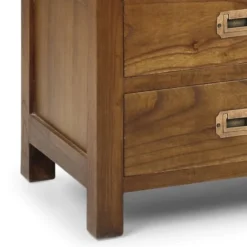 MOYCOR Tables De Chevet Table De Chevet En Bois Marron L50 -Tables De Chevet Soldes table de chevet en bois marron l50 2