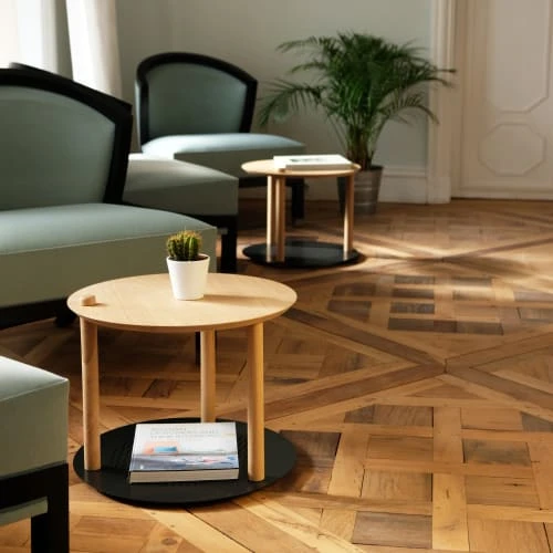 DIZY Design Tables De Chevet Good Is Beautiful Table De Chevet En Chêne Et Métal Laiton 6 DIZY Design Tables De Chevet Good Is Beautiful Table De Chevet En Chêne Et Métal Laiton – Image 4