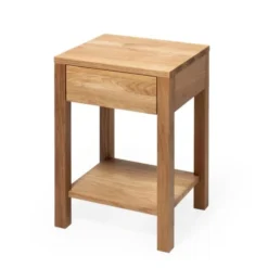 WOODEK Tables De Chevet Table De Chevet En Chêne Massif Huilé