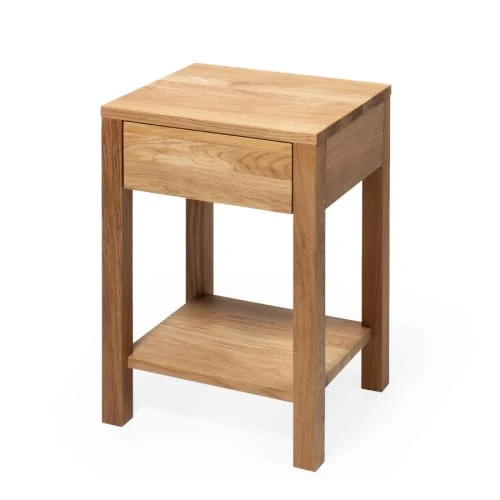 WOODEK Tables De Chevet Table De Chevet En Chêne Massif Huilé 3 WOODEK Tables De Chevet Table De Chevet En Chêne Massif Huilé