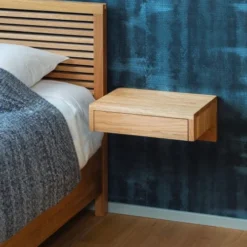 WOODEK Tables De Chevet Table De Chevet En Chêne Massif Huilé -Tables De Chevet Soldes table de chevet en chene massif huile 4