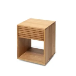 WOODEK Tables De Chevet Table De Chevet En Chêne Massif Huilé