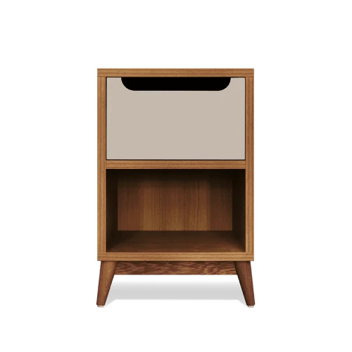 Kulile Tables De Chevet Table De Chevet En Chene Miel Beige Havane 3 Kulile Tables De Chevet Table De Chevet En Chene Miel Beige Havane