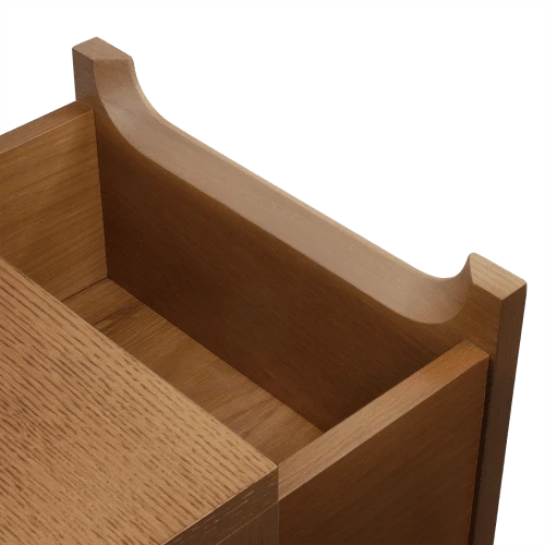 Kulile Tables De Chevet Table De Chevet En Chene Miel Blanc Sable 8 Kulile Tables De Chevet Table De Chevet En Chene Miel Blanc Sable â Image 6