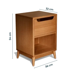 Kulile Tables De Chevet Table De Chevet En Chene Miel Kaki Poudré 10 Kulile Tables De Chevet Table De Chevet En Chene Miel Kaki Poudré -Tables De Chevet Soldes table de chevet en chene miel kaki poudre 1