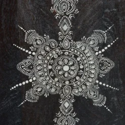 GINER Y COLOMER Tables De Chevet Table De Chevet En Manguier Noir Vieilli -Tables De Chevet Soldes table de chevet en manguier noir vieilli 4