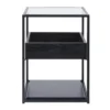 Maisons Du Monde Tables De Chevet Table De Chevet En Métal Noir Et Verre 1 Maisons Du Monde Tables De Chevet Table De Chevet En Métal Noir Et Verre -Tables De Chevet Soldes table de chevet en metal noir et verre 1000 9 39 216232 1