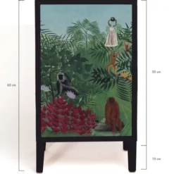 RNT By Really Nice Things Tables De Chevet Table De Chevet En Pin Massif Avec Imprimé Sauvage 7 RNT By Really Nice Things Tables De Chevet Table De Chevet En Pin Massif Avec Imprimé Sauvage -Tables De Chevet Soldes table de chevet en pin massif avec imprime sauvage 2