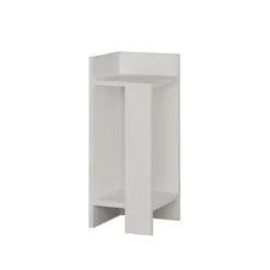 Toilinux Tables De Chevet Table De Chevet Gauche Beige -Tables De Chevet Soldes table de chevet gauche blanc