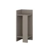 Toilinux Tables De Chevet Table De Chevet Gauche Taupe 2 Toilinux Tables De Chevet Table De Chevet Gauche Taupe -Tables De Chevet Soldes table de chevet gauche taupe 2
