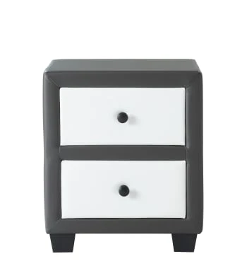 Baita Tables De Chevet Table De Chevet Noir Et Blanc L46cm 8 Baita Tables De Chevet Table De Chevet Noir Et Blanc L46cm – Image 6