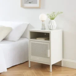Tables De Chevet Soldes -Tables De Chevet Soldes table de chevet metal beige sable l40cm 1