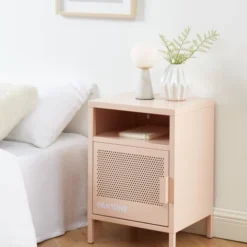 Tables De Chevet Soldes -Tables De Chevet Soldes table de chevet metal rose blush 40cm 1