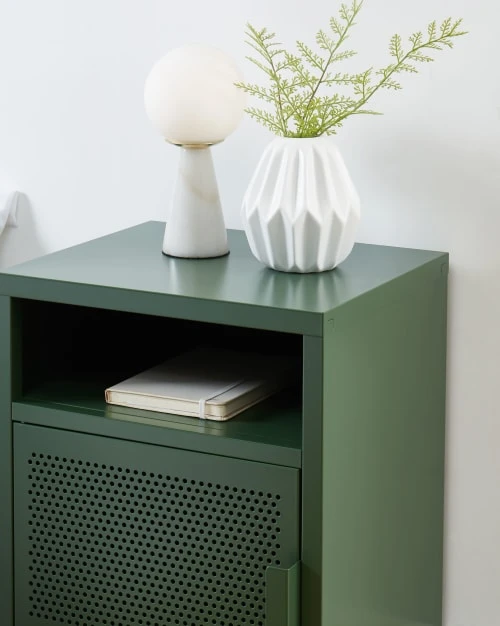Pantone Tables De Chevet Table De Chevet Métal Vert Olive 40cm 6 Pantone Tables De Chevet Table De Chevet Métal Vert Olive 40cm – Image 4