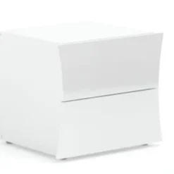 Dmora Tables De Chevet Table De Chevet Moderne 2 Tiroirs