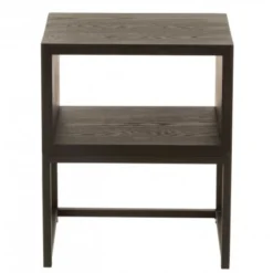 Meubles & Design Tables De Chevet Table De Chevet Moderne En Bois Foncé -Tables De Chevet Soldes table de chevet moderne en bois fonce 1
