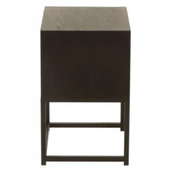 Meubles & Design Tables De Chevet Table De Chevet Moderne En Bois Foncé -Tables De Chevet Soldes table de chevet moderne en bois fonce 2