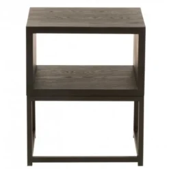 Meubles & Design Tables De Chevet Table De Chevet Moderne En Bois Foncé -Tables De Chevet Soldes table de chevet moderne en bois fonce 3