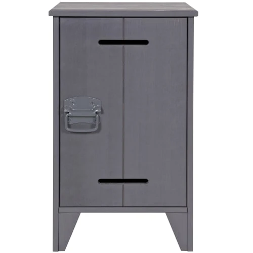 Woood Tables De Chevet Table De Chevet Murale En Bois De Pin Brossé Gris Acier 3 Woood Tables De Chevet Table De Chevet Murale En Bois De Pin Brossé Gris Acier