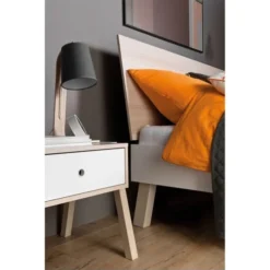 Calicosy Tables De Chevet Good Is Beautiful Table De Chevet Ou Tabouret 1 Tiroir - Blanc Et Beige 10 Calicosy Tables De Chevet Good Is Beautiful Table De Chevet Ou Tabouret 1 Tiroir - Blanc Et Beige -Tables De Chevet Soldes table de chevet ou tabouret 1 tiroir blanc et beige 2