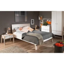 Calicosy Tables De Chevet Good Is Beautiful Table De Chevet Ou Tabouret 1 Tiroir - Blanc Et Beige 11 Calicosy Tables De Chevet Good Is Beautiful Table De Chevet Ou Tabouret 1 Tiroir - Blanc Et Beige -Tables De Chevet Soldes table de chevet ou tabouret 1 tiroir blanc et beige 3