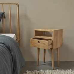 Bois Dessus Bois Dessous Tables De Chevet Table De Chevet Scandinave 1 Tiroir 1 Niche En Mindy -Tables De Chevet Soldes table de chevet scandinave 1 tiroir 1 niche en mindy 2