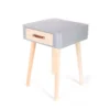 The Home Deco Factory Tables De Chevet Table De Chevet Scandinave 1 Tiroir Gris 2 The Home Deco Factory Tables De Chevet Table De Chevet Scandinave 1 Tiroir Gris -Tables De Chevet Soldes table de chevet scandinave 1 tiroir gris