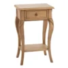Hellin Tables De Chevet Table De Nuit En Bois 1 Tiroir -Tables De Chevet Soldes table de nuit en bois 1 tiroir