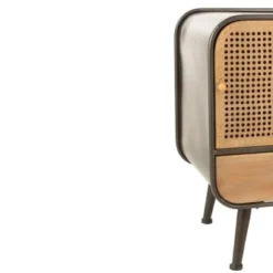 Hellin Tables De Chevet Table De Nuit Industriel En Métal 1 Porte Et 1 Tiroir -Tables De Chevet Soldes table de nuit industriel en metal 1 porte et 1 tiroir 5