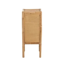 Calicosy Tables De Chevet Table De Nuit Rotin Naturel -Tables De Chevet Soldes table de nuit rotin naturel 2